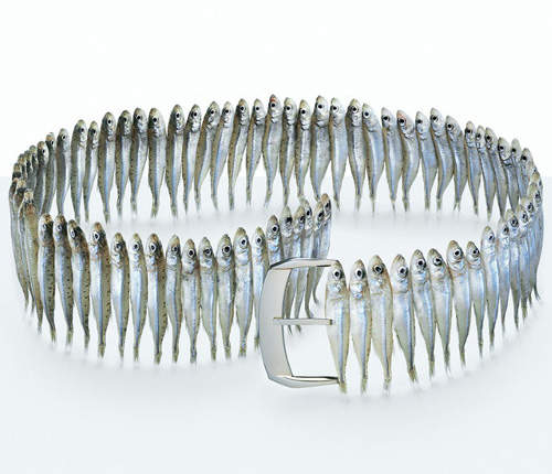 食物結合時尚單品 餓了就抓起來啃一口吧（誤）