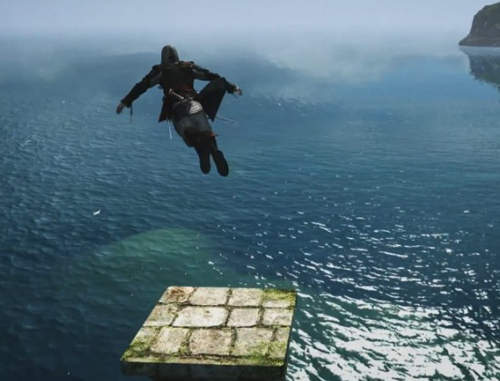 《刺客教條4：黑旗》最新遊戲影片公開　這次是跳海喔（無誤） 