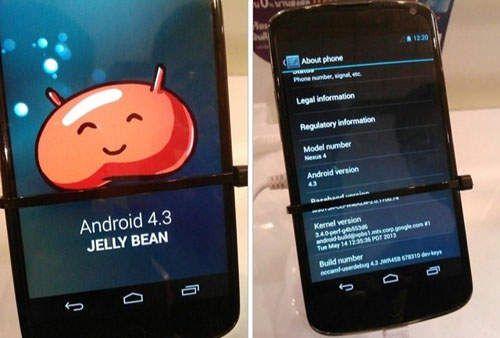 谷哥最新Android 4.3 JB更新「實機影片」曝光 7月即將發佈!? 谷哥最新Android 4.3 JB更新「實機影片」曝光 7月即將發佈!?