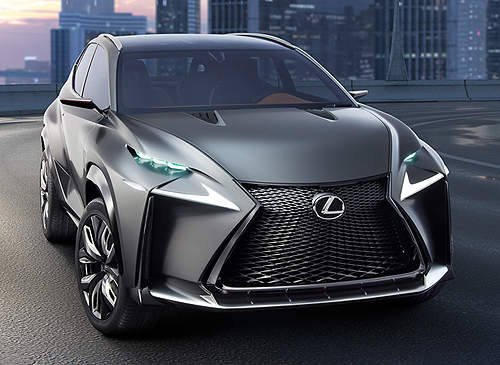 渦輪加持《Lexus LF-NX概念車》這回要走運動路線 渦輪加持《Lexus LF-NX概念車》這回要走運動路線