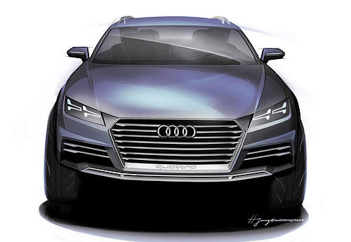 超神秘《Audi概念車》預約北美國際車展現身