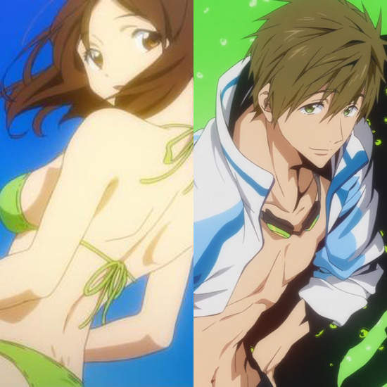 2013 外國人眼裡最性感的動畫男女主角 FREE！全包了嘛...