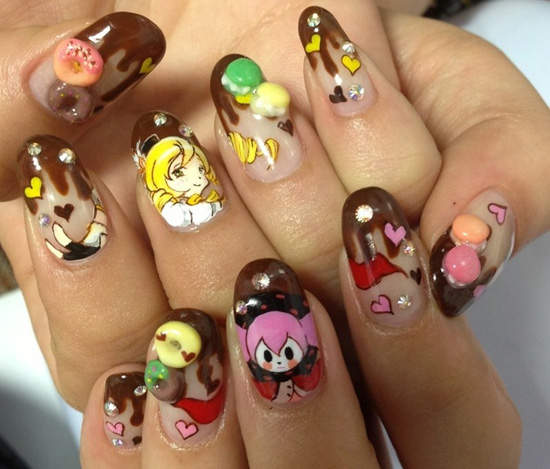 《痛指甲彩繪》鈴木愛 我也想指定老師畫