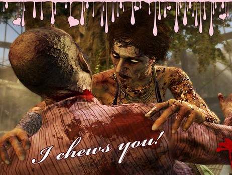 遊戲界的情人節賀卡　你是我的巧克力♥（咬）