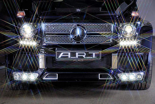 A.R.T.改造《賓士G-Class》閃到不行的超暴力越野車~ A.R.T.改造《賓士G-Class》閃到不行的超暴力越野車~