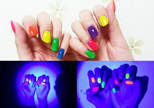 Holika《夜光指甲油》塗完千萬別遇到柯南......XD Holika《夜光指甲油》塗完千萬別遇到柯南......XD
