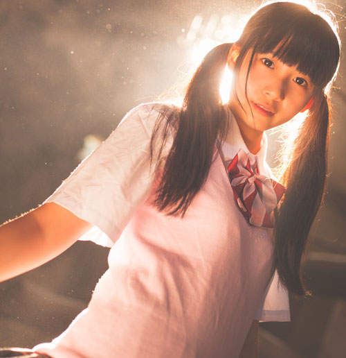 女子高中生Ｘ2　空氣中的顆粒讓人很有感覺