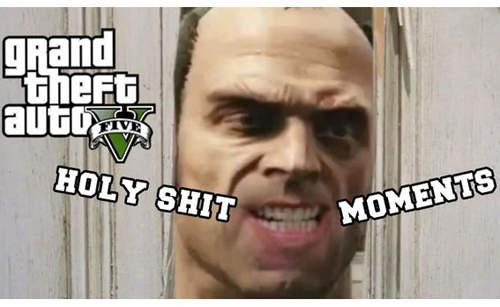 《俠盜獵車手5》那些最「花惹發！？」的時刻 ఠ_ఠ