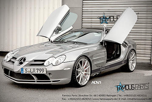 敞篷《賓士SLR McLaren》勁裝上身更迷人