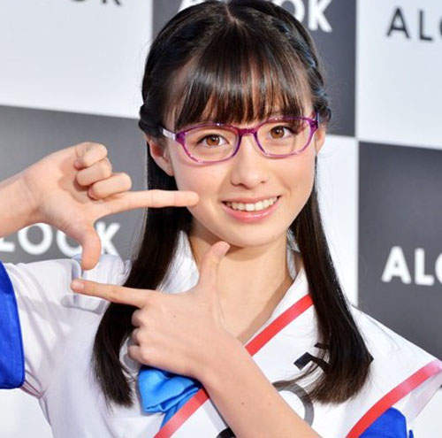 橋本環奈　變身眼鏡娘真的太～可～愛～惹
