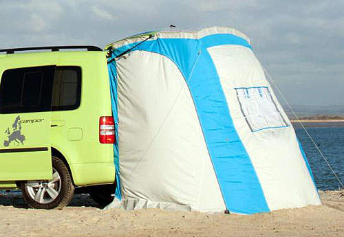 《VW Caddy Maxi Camper》怎麼在屁屁搭帳篷呢？