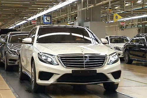 新一代《賓士S-Class》性能版S63 AMG意外曝光~ 新一代《賓士S-Class》性能版S63 AMG意外曝光~