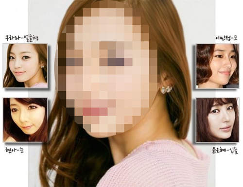 2013韓國《四大美女部位合成圖》~真的有這種人存在嗎？
