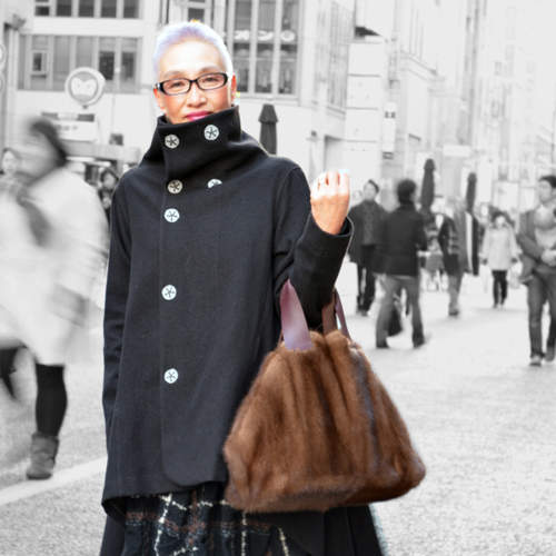 over60《日本阿嬤街拍》活到老當然也要時尚到老♪