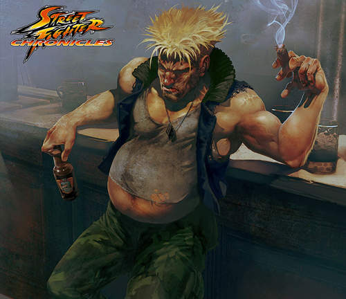 「快打旋風角色的多年後...」超強加拿大畫師GUYJIN作品