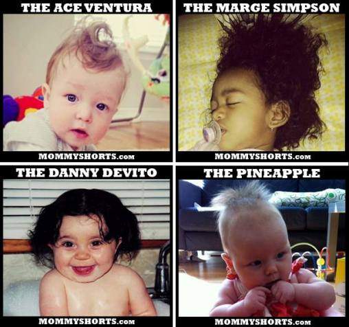 《寶寶失控髮型》算是爸媽的樂趣之一？XD