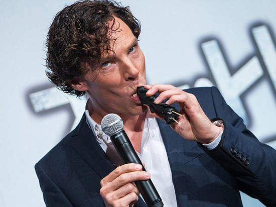 Benedict Cumberbatch 在日宣傳時把自己給吃掉了...？！