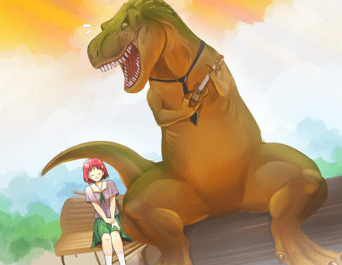 《心跳♥侏羅紀》跟「暴龍」談戀愛的遊戲...ಠ_ಠ