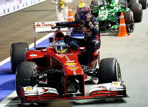 F1韓國站就在本週末～可別再亂搭便車了喔(笑)