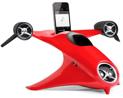 超有型哀鳳《噴射音響底座》 要是還能遙控起飛就更屌了~