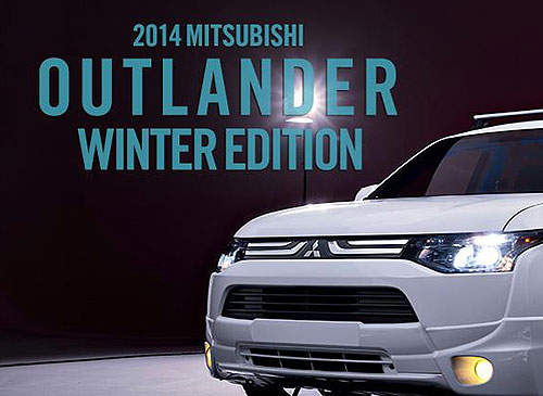 新《Mitsubishi Outlander冬季版》車車也能冰雪聰明？