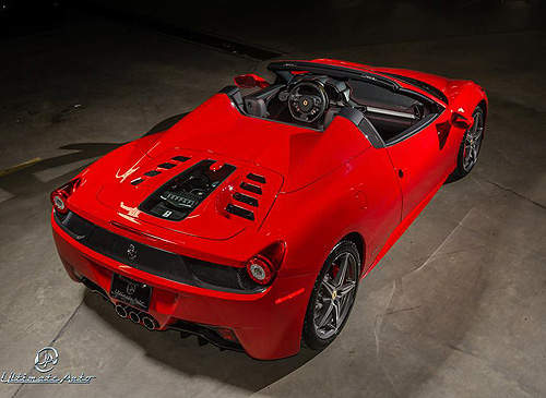 上空烈馬《法拉利458 Spyder》透明新衣想要秀哪裡呢? 上空烈馬《法拉利458 Spyder》透明新衣想要秀哪裡呢?