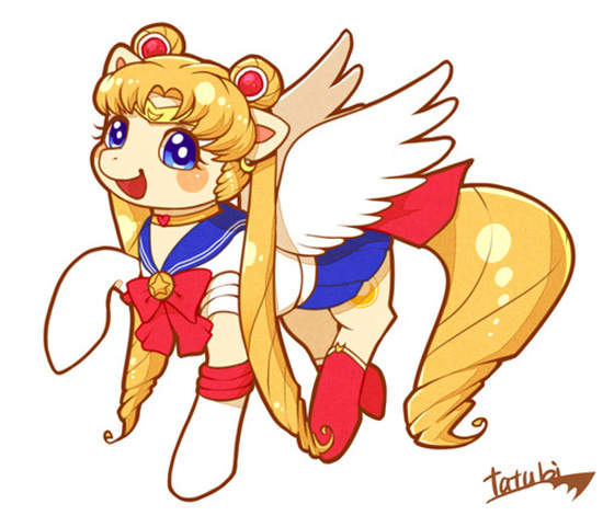 《美少女戰士》彩虹小馬版