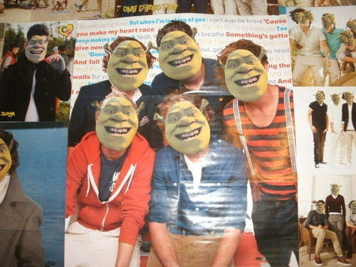 房間裡的「One Direction變成史瑞克」老妹一回家會...? 房間裡的「One Direction變成史瑞克」老妹一回家會...?