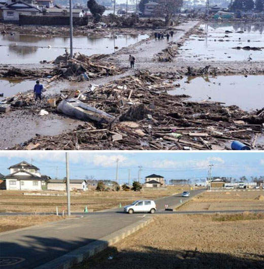 311 兩周年 日本復興Before& After 311 兩周年 日本復興Before& After