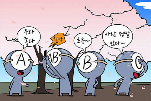 ABO血型攻略《賞櫻篇》B型無敵啊XD ABO血型攻略《賞櫻篇》B型無敵啊XD