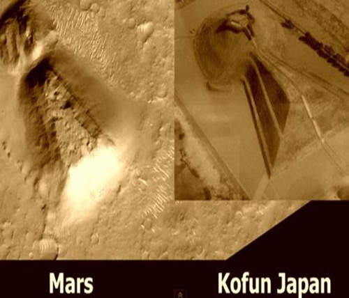 火星墳場!?疑似日本丸墓山古墳的奇特地形 火星墳場!?疑似日本丸墓山古墳的奇特地形
