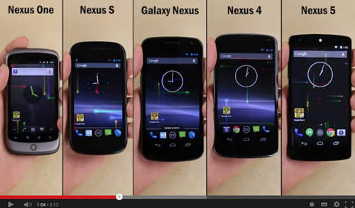 谷哥Nexus 5 VS親兄弟速度大PK   到底誰最受寵呢~(下注)