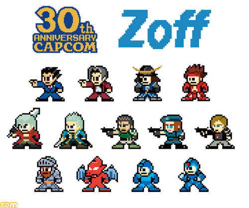 《Zoff x CAPCOM 30周年紀念眼鏡》Q版人物鏡架好犯規 《Zoff x CAPCOM 30周年紀念眼鏡》Q版人物鏡架好犯規