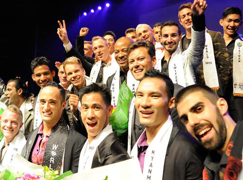 《世界同志先生 Mr. Gay World 》2013 最終 TOP 10 名單來囉～