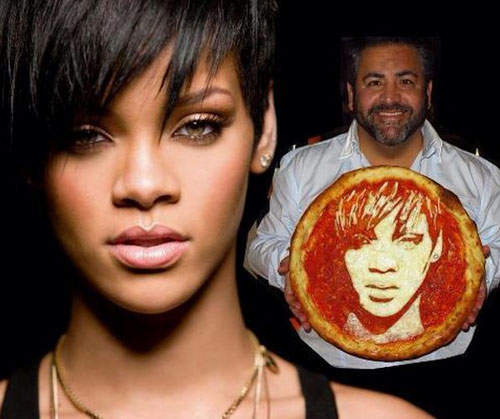 《名人披薩》我捨不得吃掉它們啦>``< 《名人披薩》我捨不得吃掉它們啦>``<