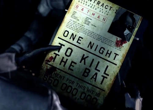 《蝙蝠俠：阿卡漢起源》用五千萬美金懸賞蝙蝠俠的人頭...