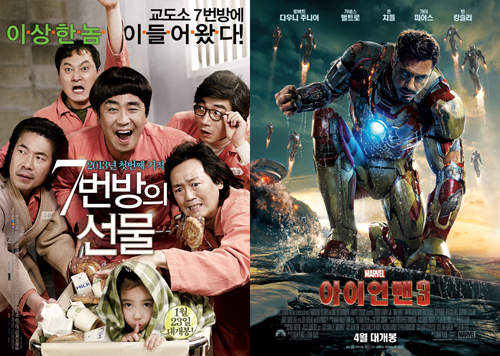 2013《韓影票房排行榜》TOP5　鋼鐵人竟然被打敗？！