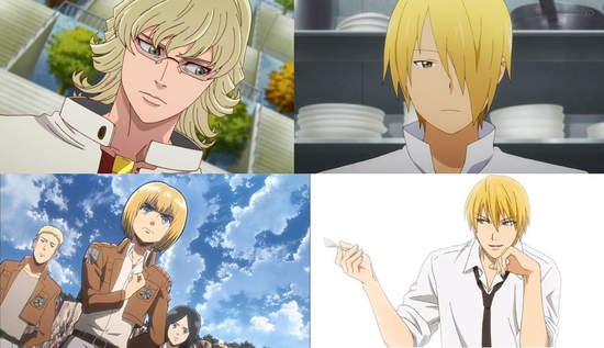 最喜歡動畫金髮男角排名 TOP10 最喜歡動畫金髮男角排名 TOP10