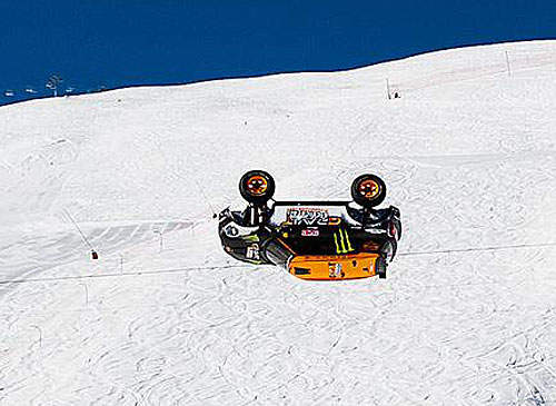 史上頭一回《Mini Countryman JCW》挑戰車車後空翻成功～