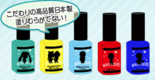 《初音指甲油》官方指定色來了～