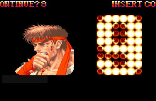 遊戲倒數GAME OVER畫面　快投錢啊啊啊啊啊（慌）