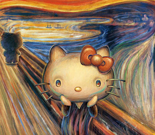 《吶喊Hello kitty》(llﾟдﾟll)ﾟ阿～～阿～～阿～～～