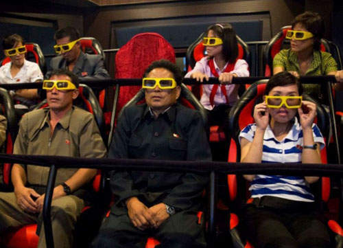 北韓休閒娛樂　他們也可以看4D電影了～