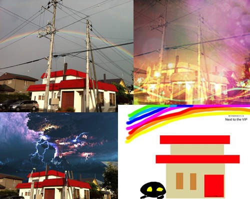 《日本網友也來 PS》 我只是要讓電線桿不見而已.. 《日本網友也來 PS》 我只是要讓電線桿不見而已..