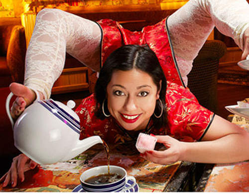 詭異！身體超軟《倒立蜘蛛女》求妳別這樣子(´；ω；`) 