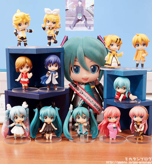 《初音miku小黏土人精選》12種造型要不要一次打包♪ 《初音miku小黏土人精選》12種造型要不要一次打包♪