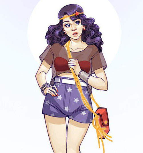 《DC女主角的私服》原來她們也能這麼可愛❤