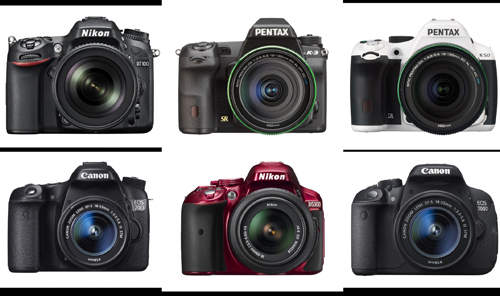 2013當今6款《中階旗艦單眼》入門比較篇  可以先試玩嗎