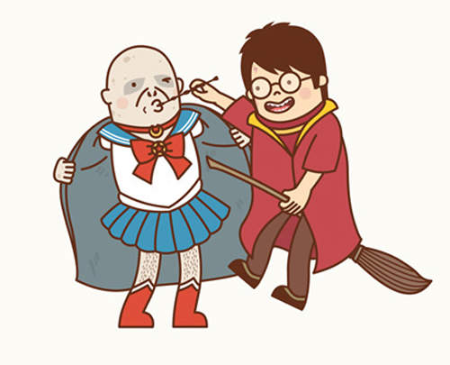 大陸插畫家《機機先生》挑戰你的尺度>///<