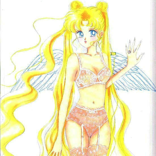 《美少女戰士》粉絲自行設計的美戰風內衣 《美少女戰士》粉絲自行設計的美戰風內衣